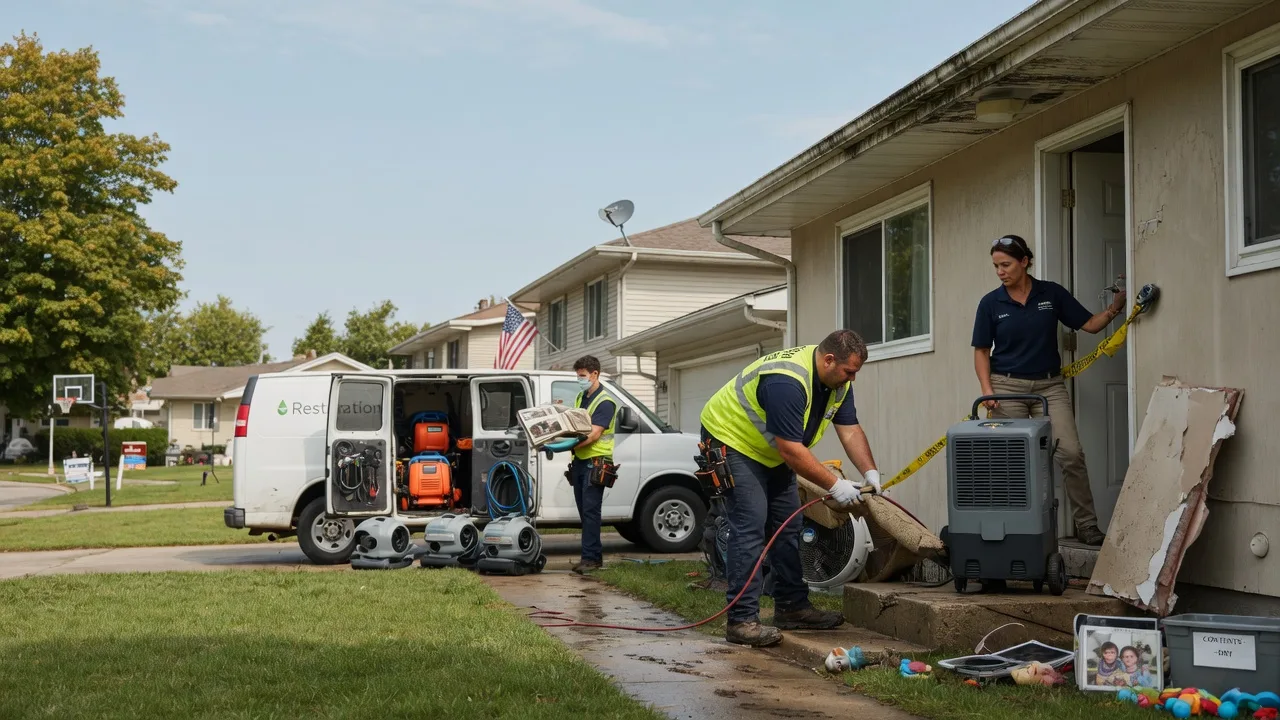 Water Damage Restoration in Branchdale, PA near me